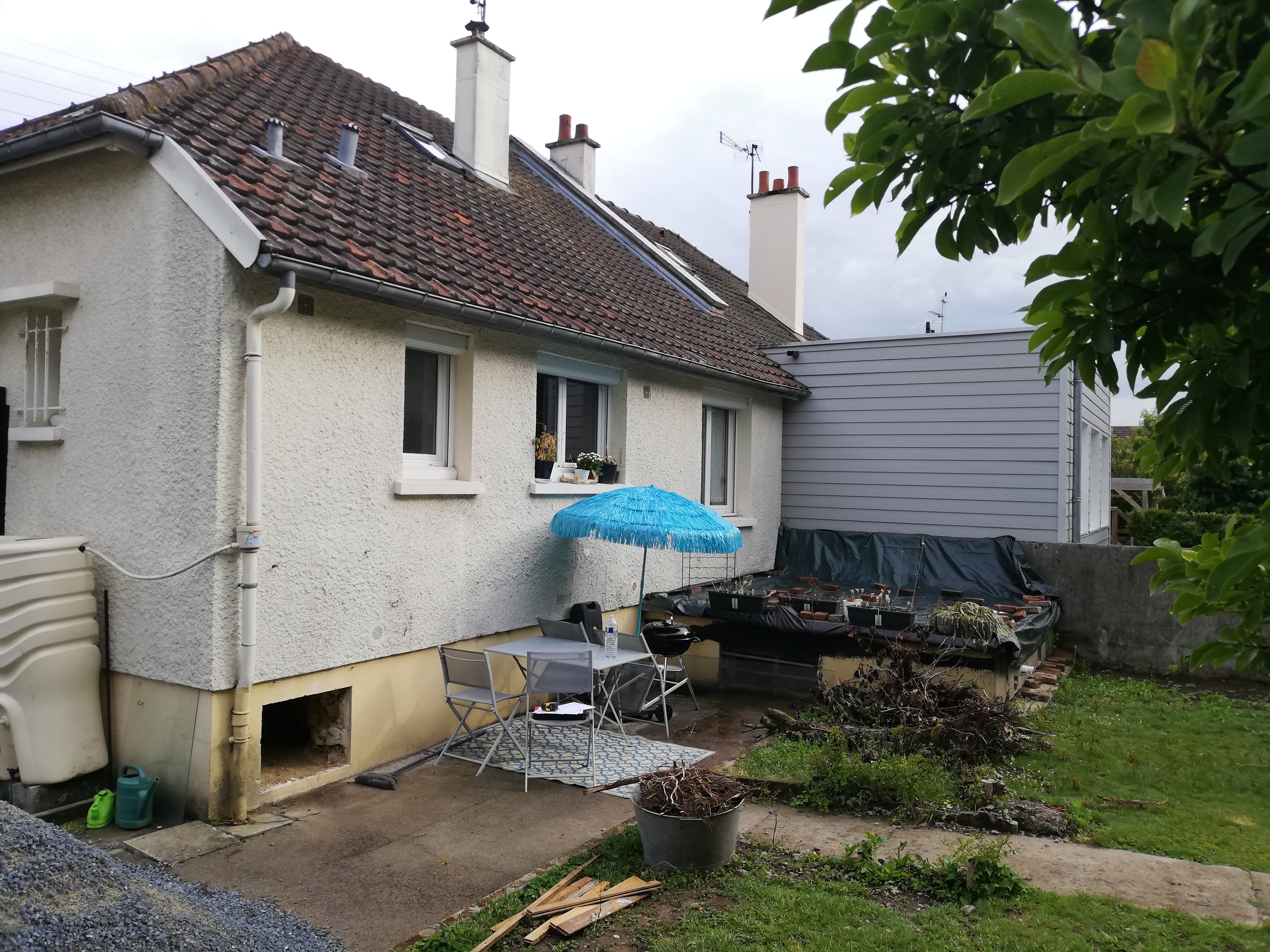 extension bois à Caen