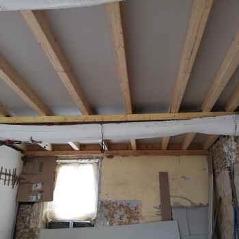 Remise à niveau et sécurisation d'un plafond