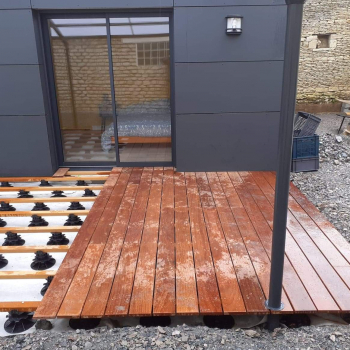 Création d'une terrasse