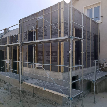 Extension ossature bois à Bayeux