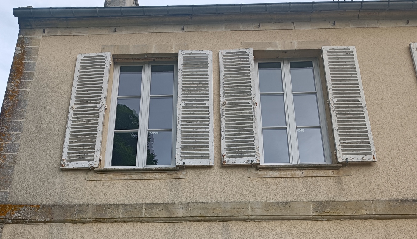 Remplacement volets persiennes en aluminium